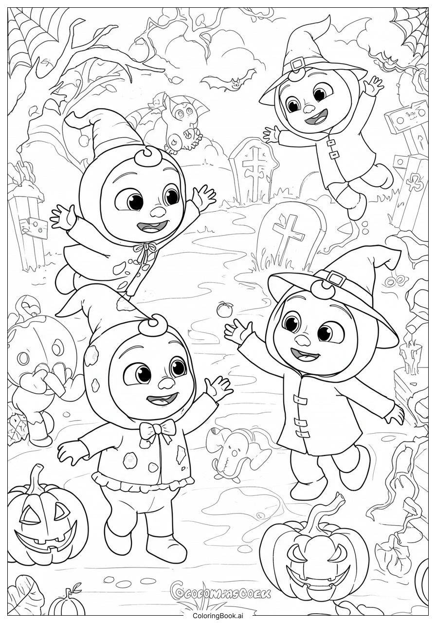 cocomelon coloring pages