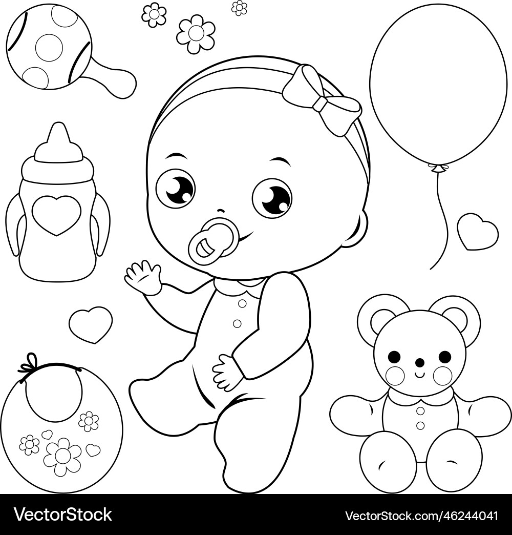 baby coloring pages
