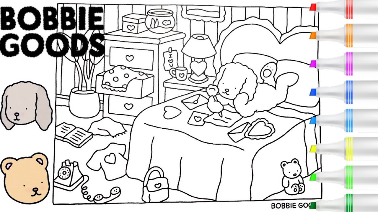 bobbie goods coloring pages