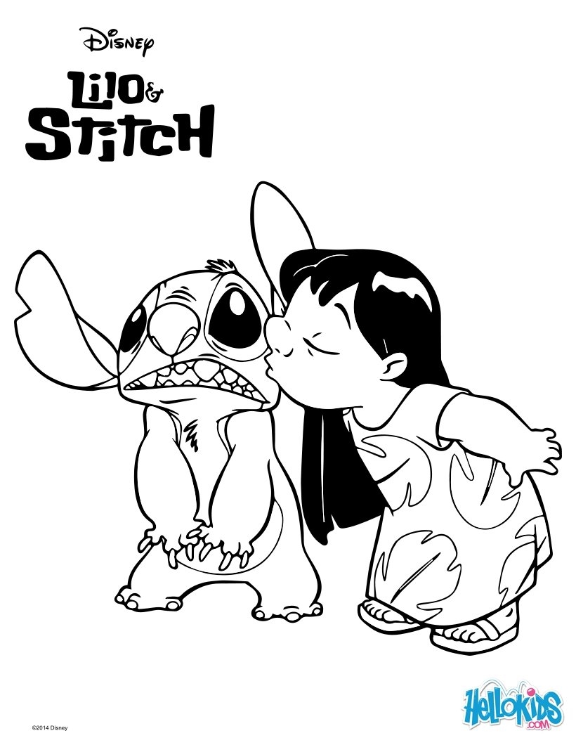 lilo coloring pages