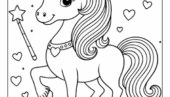 Unicorn Coloring Pages 55 Easy And Free Printable PDF 