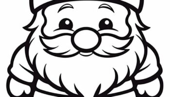 10 Free Printable Santa Coloring Pages For Kids Kidscoloring