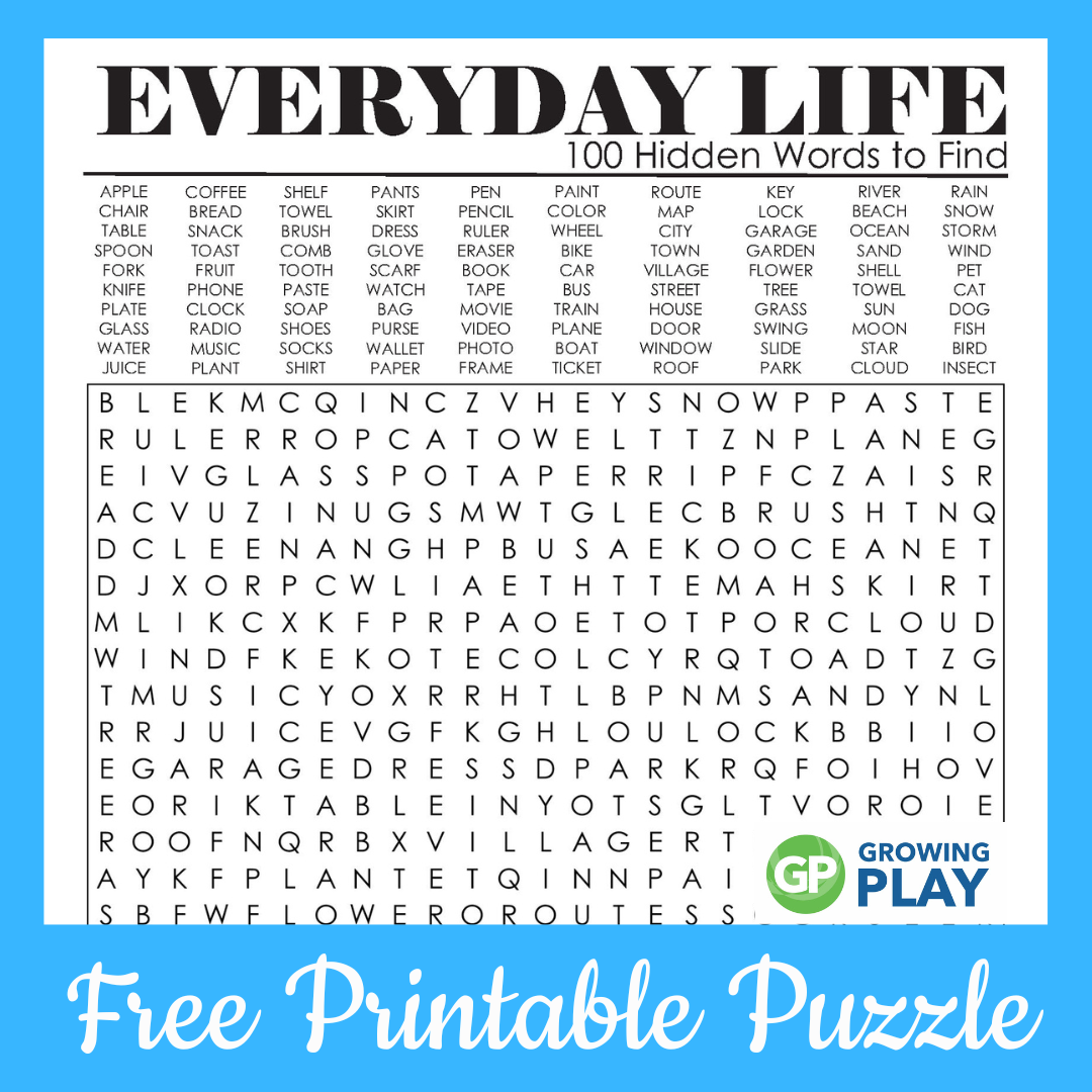 hard word search worksheets