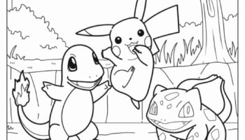 100 Pokemon Coloring Pages Free PDF Printables 