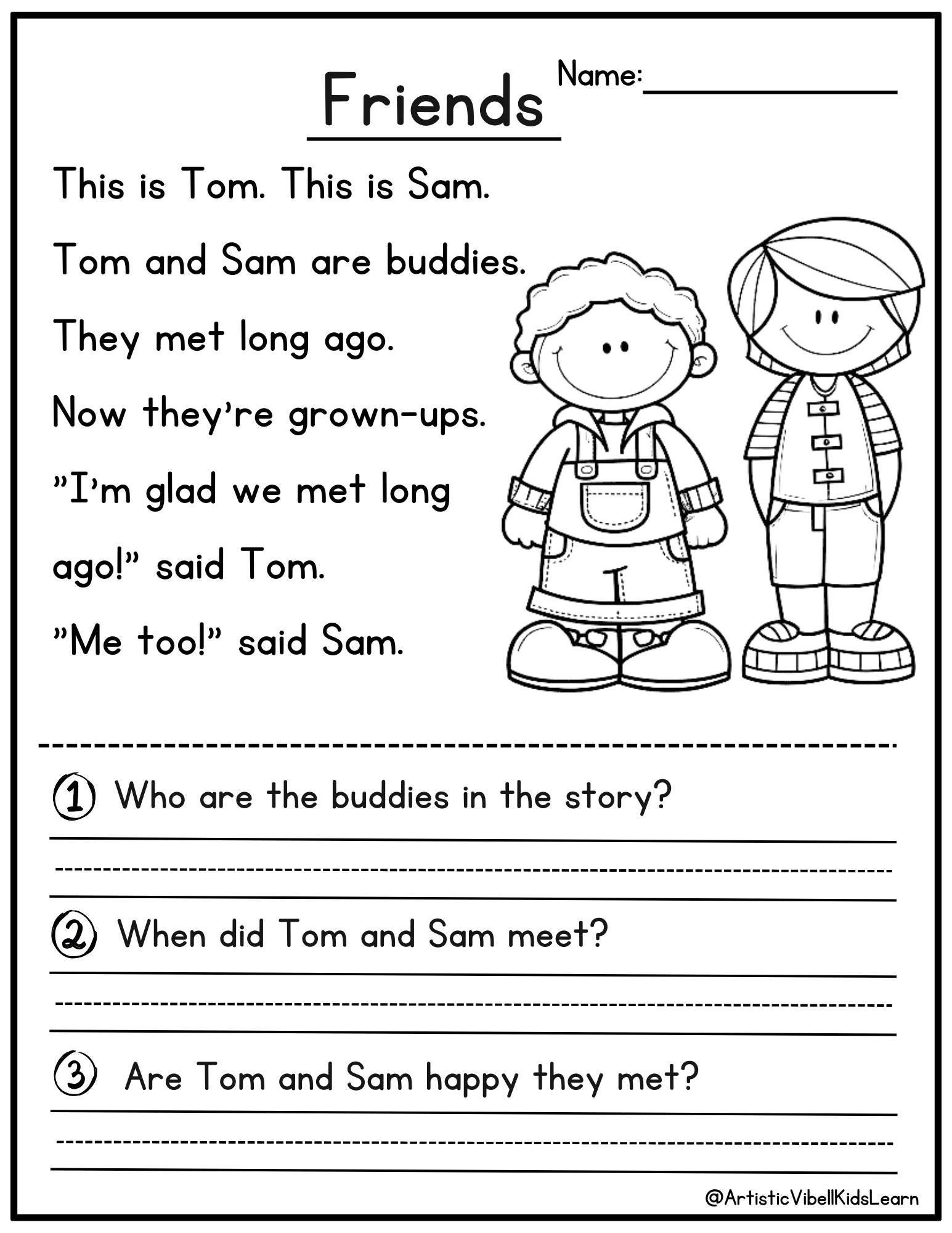 first grade worksheets