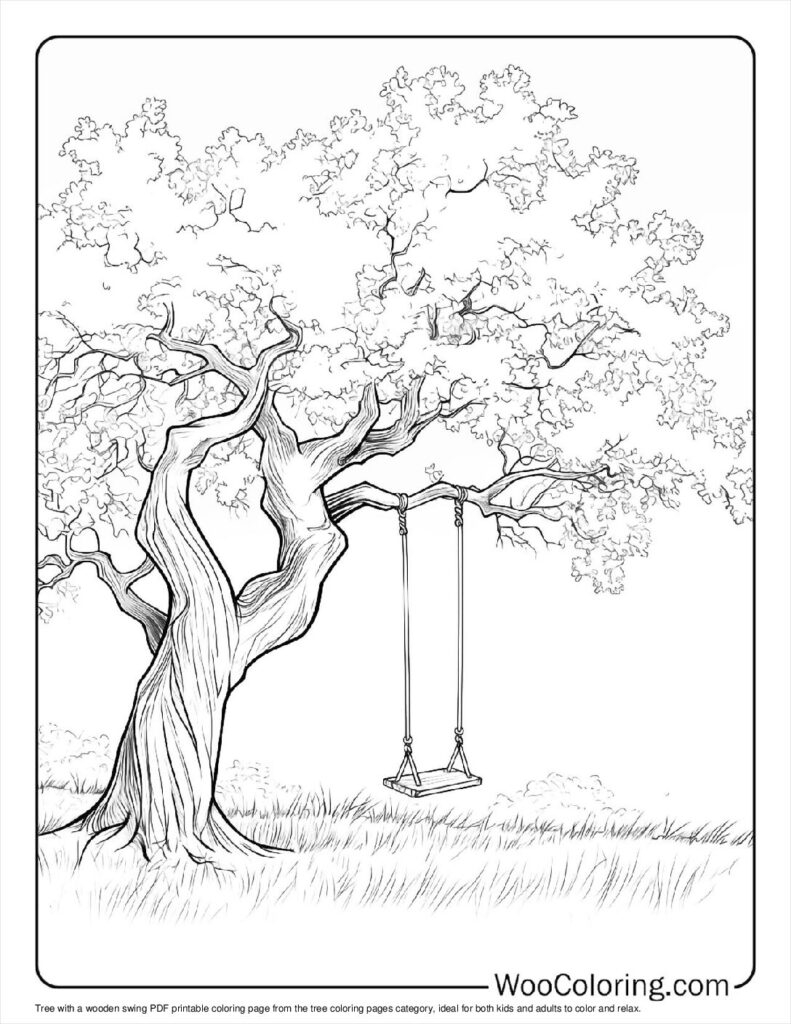 100 Tree Coloring Pages Free PDF To Print Woo Coloring 100 Tree Coloring Pages Free PDF To Print Woo Coloring
