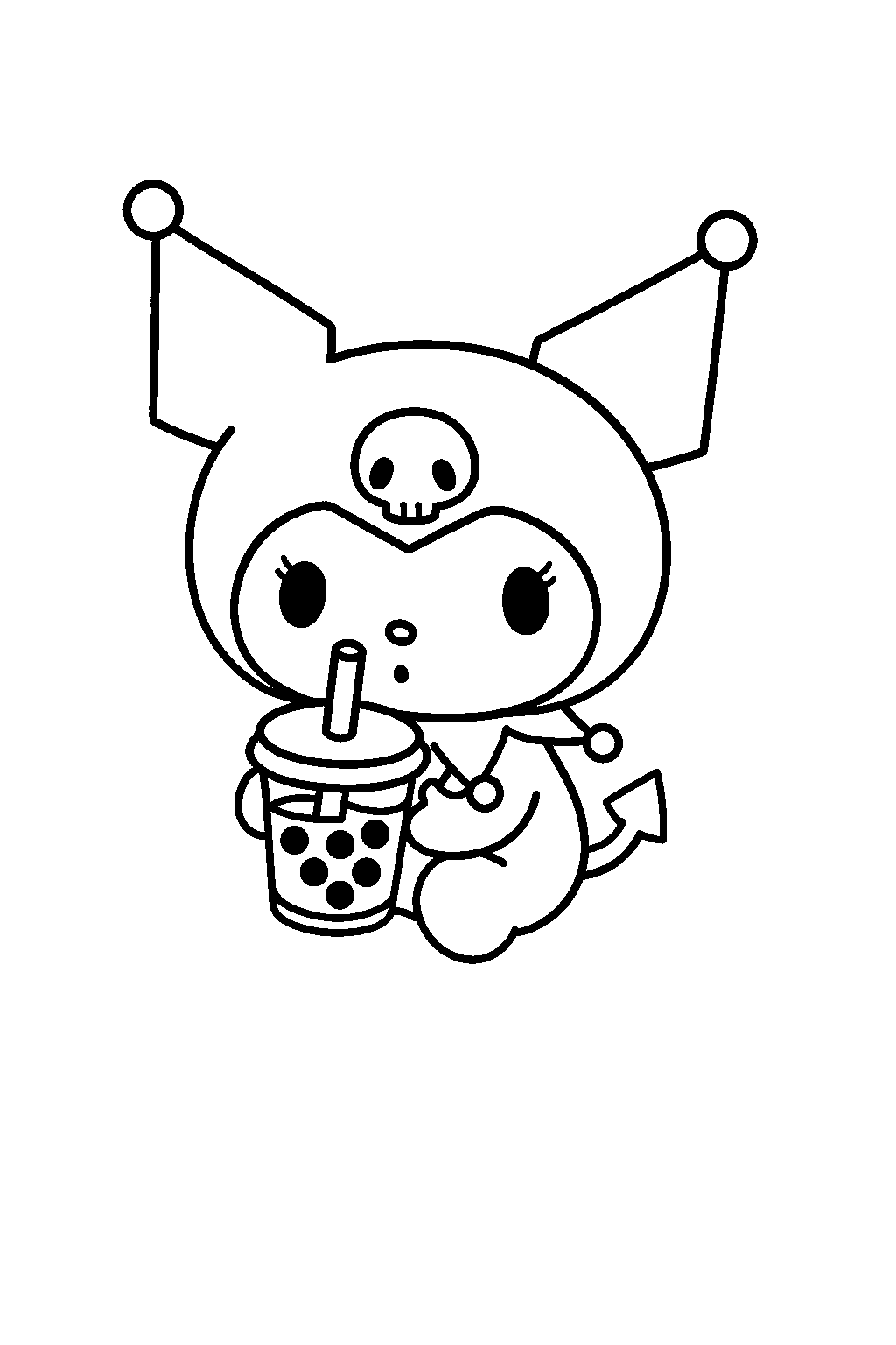 11 Kuromi Coloring Pages TheToyZone 11 Kuromi Coloring Pages TheToyZone