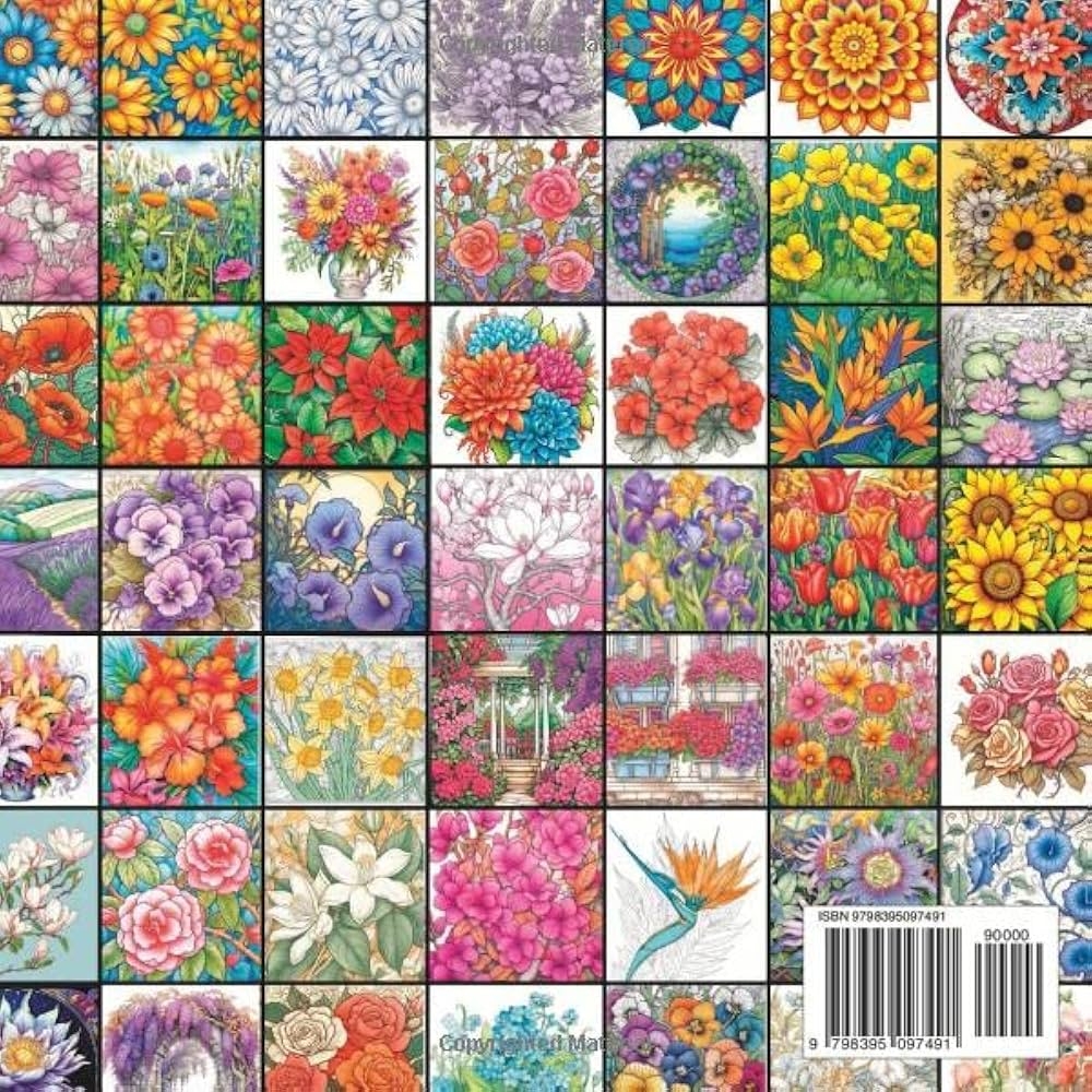111 Blooming Flowers Adult Coloring Book Beautiful Flower Garden Patterns And Botanical Floral Prints Over 111 Designs Of Relaxing Nature And Plants To Color Mom Channarin A 9798395097491 Amazon Books