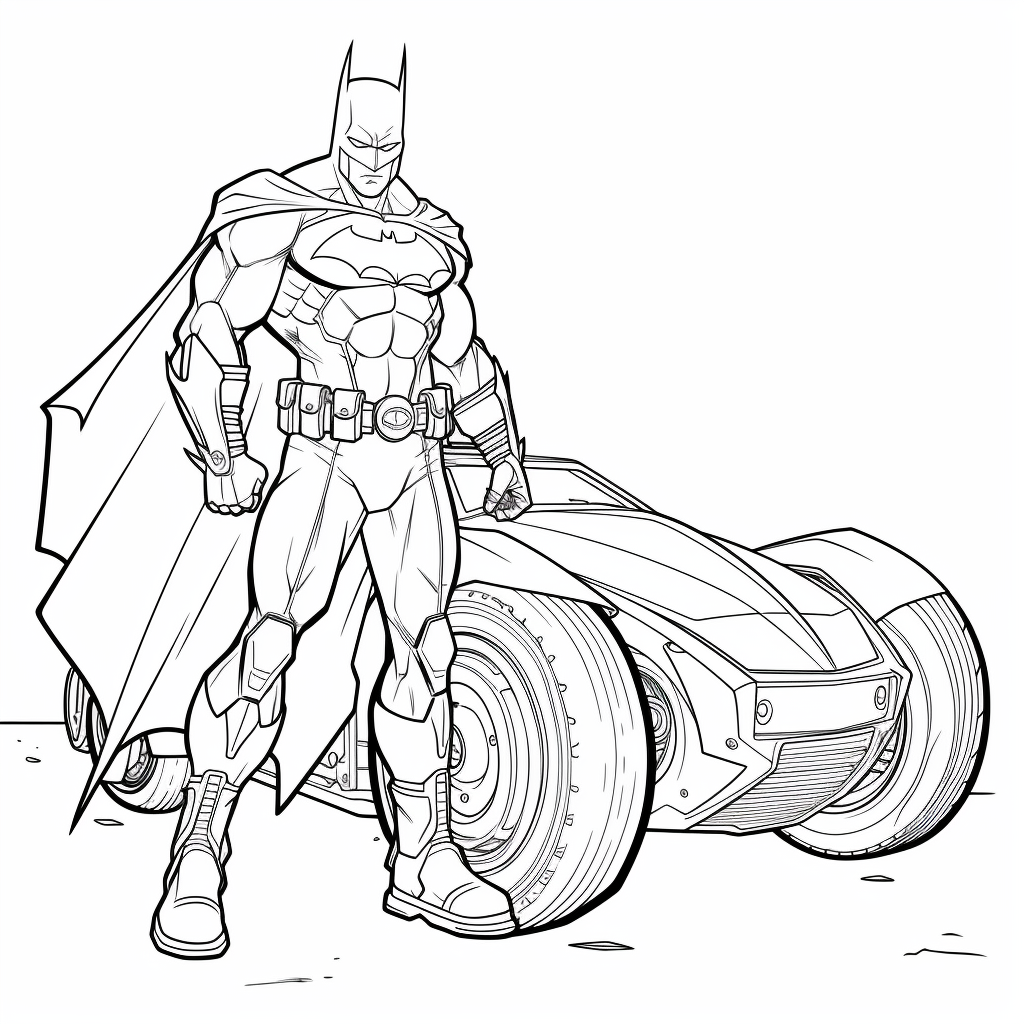 14 Batman Coloring Pages For Little Artists Obsessed With Batman TheToyZone