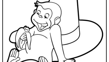 15 Curious George Coloring Pages 100 Free Printables 