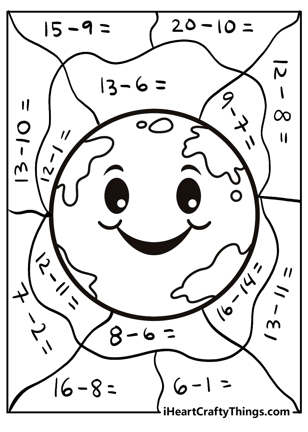 math coloring worksheets