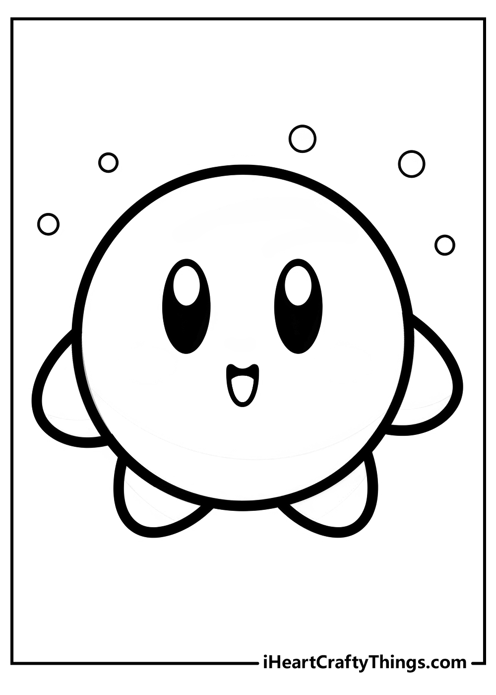 kirby coloring pages kirby coloring pages