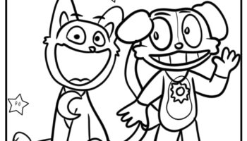 18 New CatNap Coloring Pages 100 Free To Print 