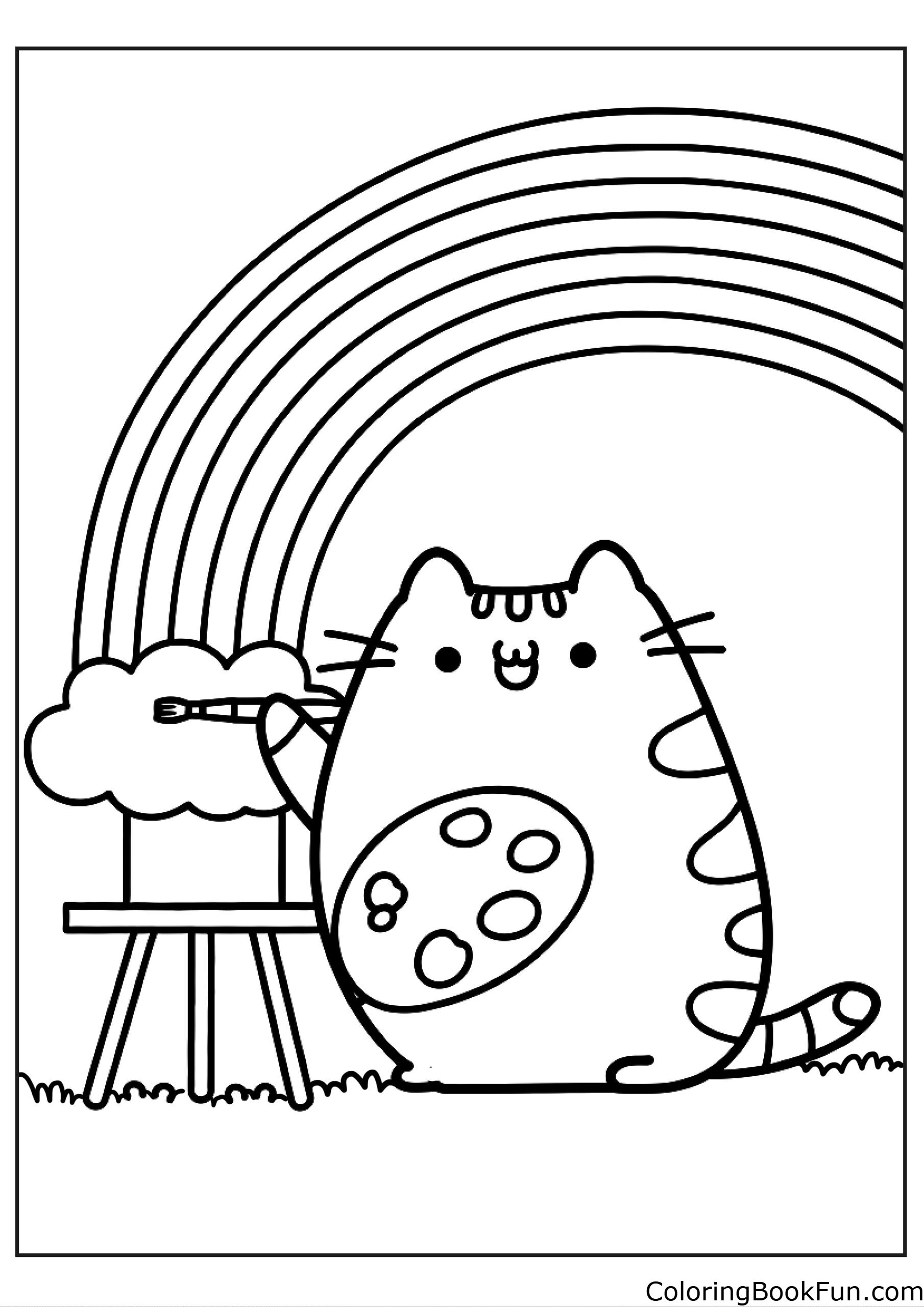 pusheen coloring pages pusheen coloring pages