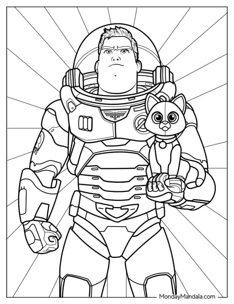 20 Buzz Lightyear Coloring Pages Free PDF Printables 