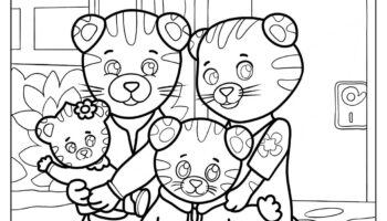 20 Daniel Tiger Coloring Pages Free PDF Printables 