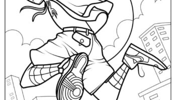 20 Miles Morales Coloring Pages Free PDF Printables 
