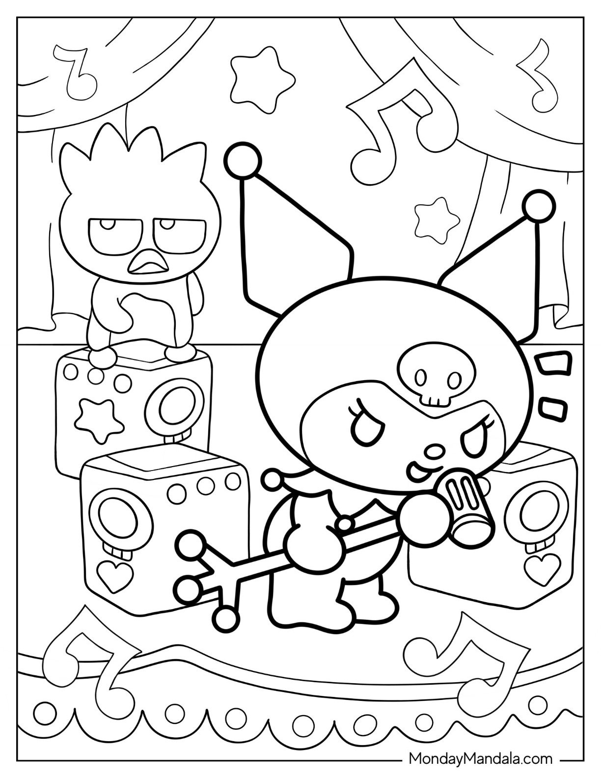 22 Kuromi Coloring Pages Free PDF Printables 22 Kuromi Coloring Pages Free PDF Printables