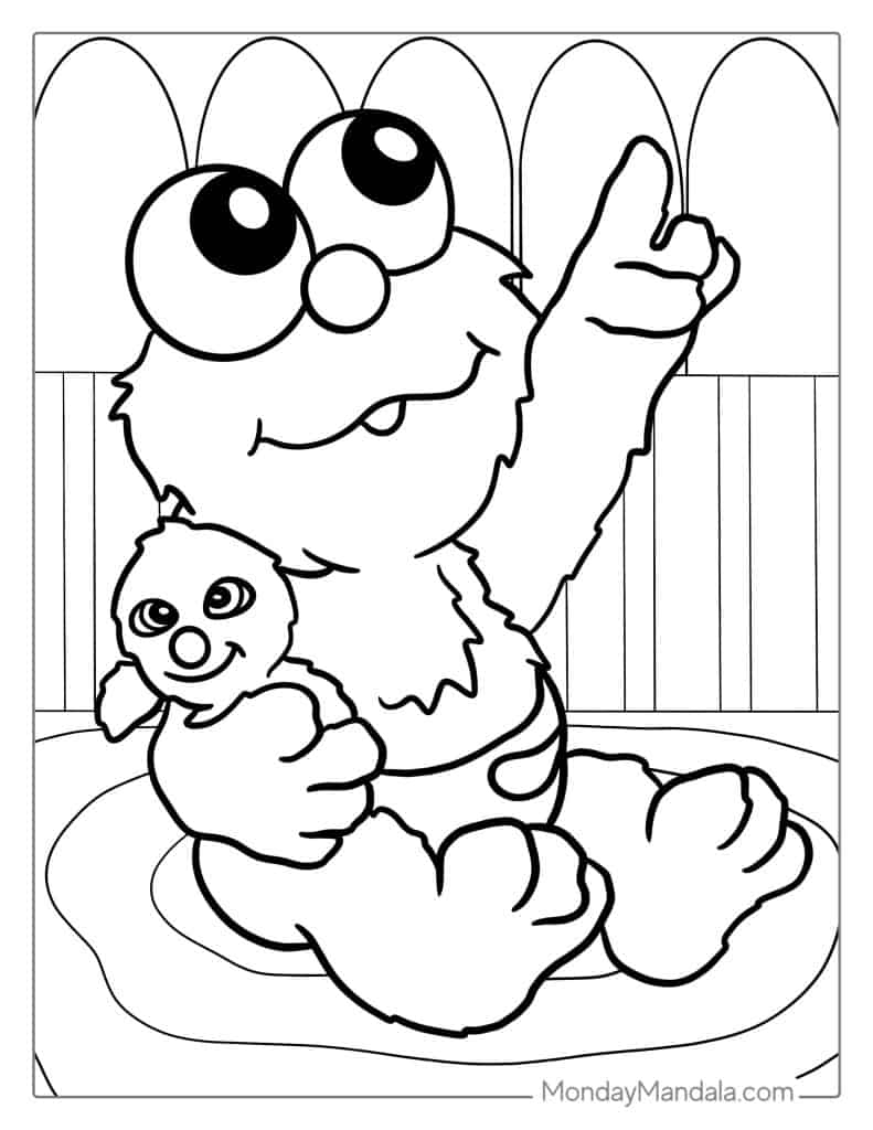 24 Elmo Coloring Pages Free PDF Printables 24 Elmo Coloring Pages Free PDF Printables