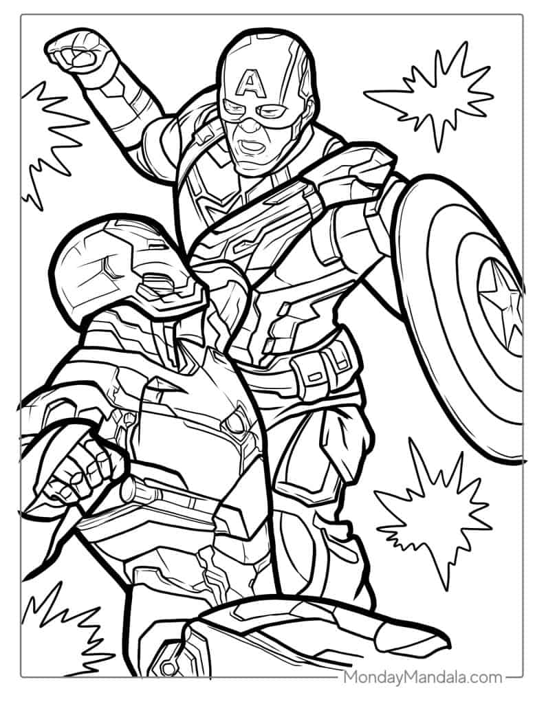 24 Iron Man Coloring Pages Free PDF Printables  24 Iron Man Coloring Pages Free PDF Printables