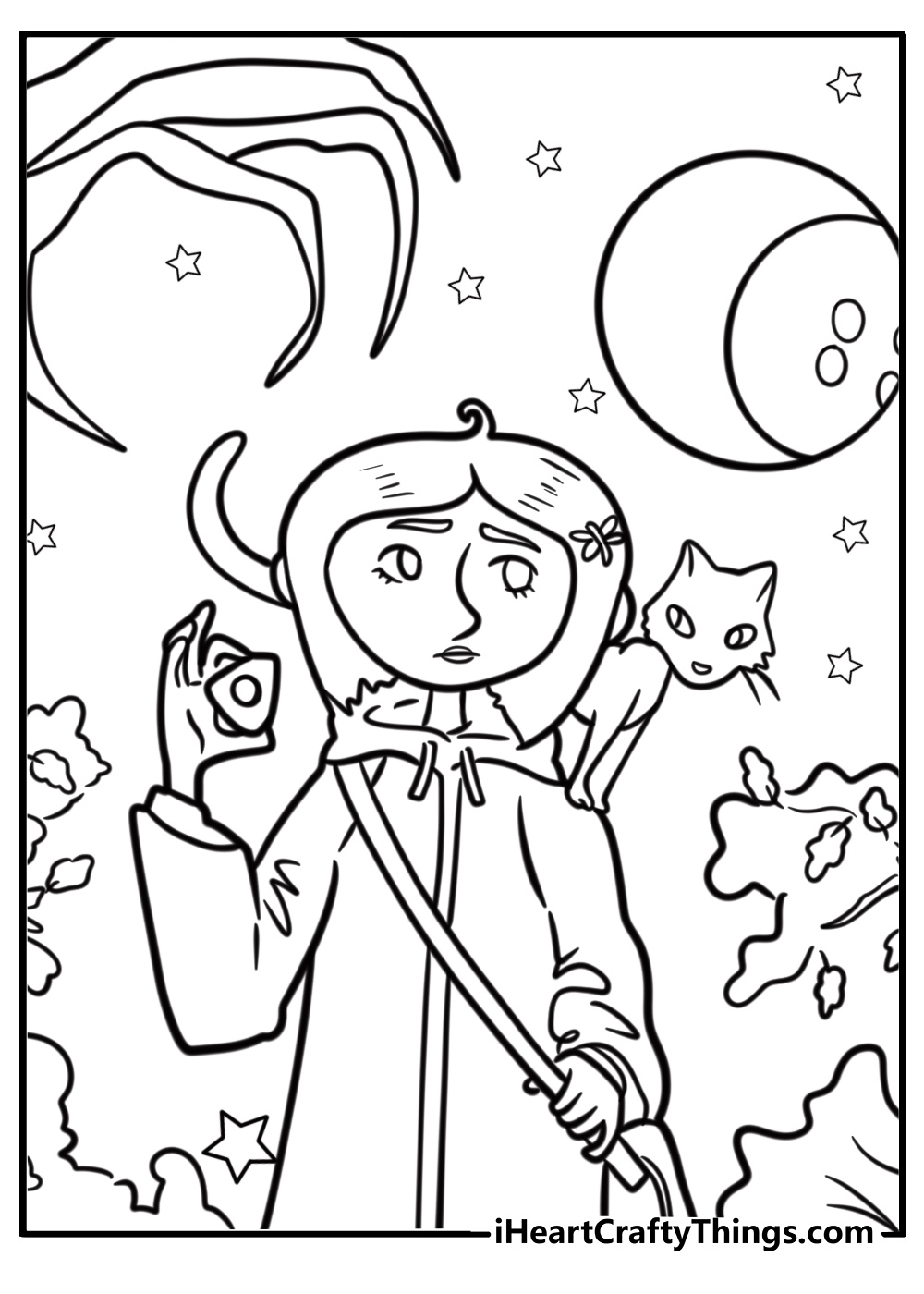 25 Coraline Coloring Pages 100 Free To Print 
