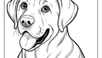 25 Dog Coloring Pages Cute Puppies Cartoon Dogs