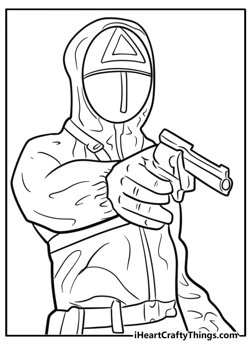 squid game coloring pages