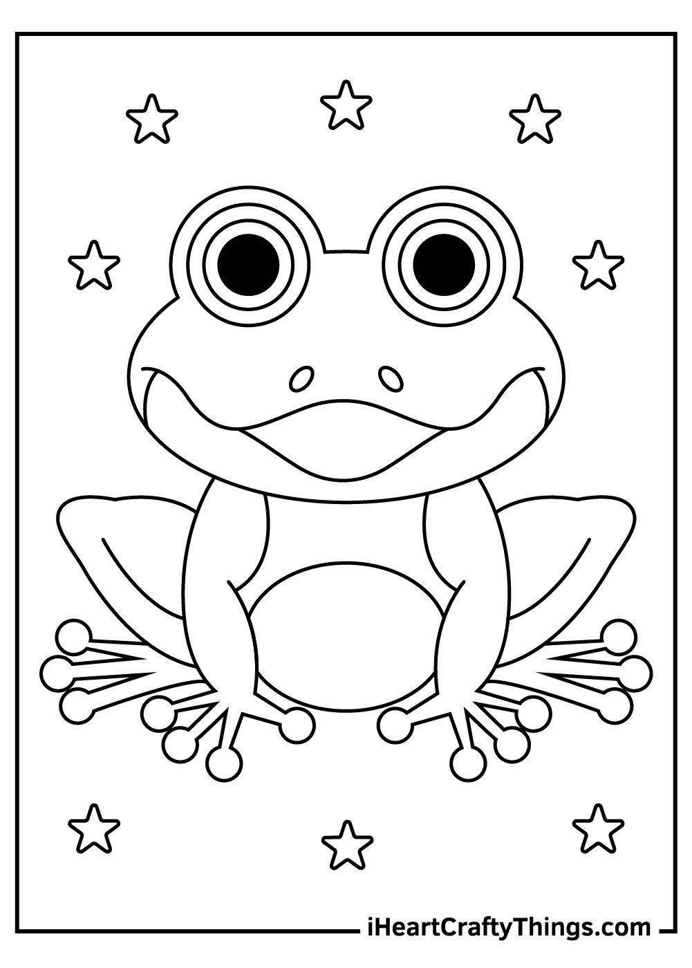 25 Frog Coloring Pages 100 Free Printables 25 Frog Coloring Pages 100 Free Printables
