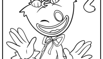 25 Huggy Wuggy Coloring Pages For Kids 100 Free To Print