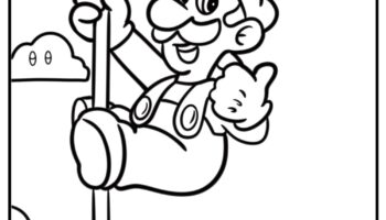 25 Luigi Coloring Pages 100 Free To Print 