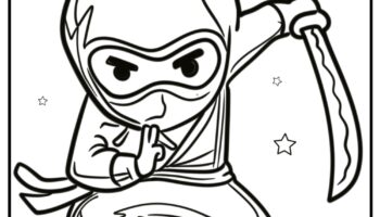 25 Ninja Coloring Pages 100 Free To Print 