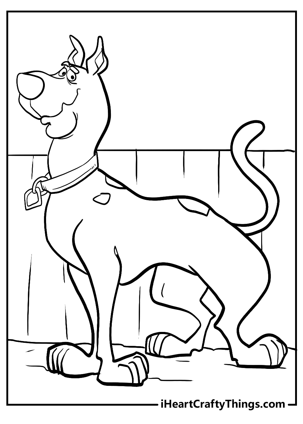 scooby doo coloring pages