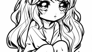 250 Adorable Anime Coloring Pages Printable Digital Download Etsy