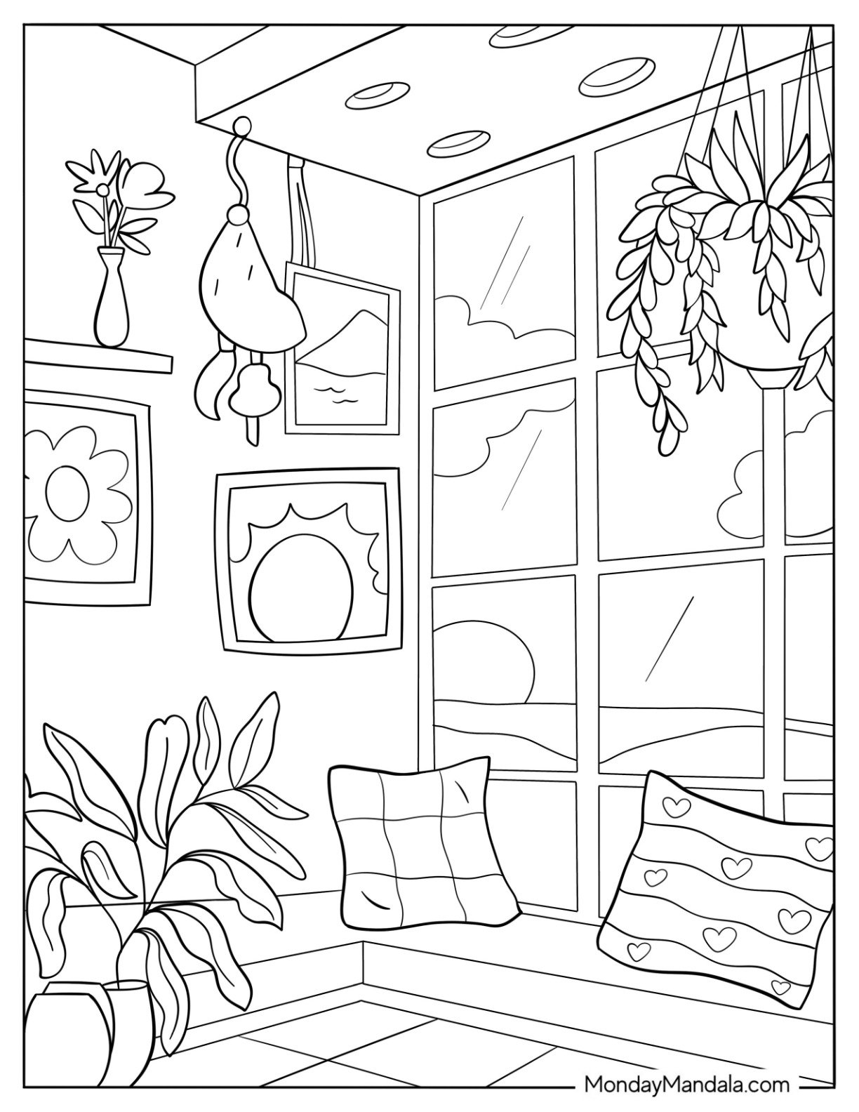 Aesthetic Coloring Pages Free Coloring Pages To Print