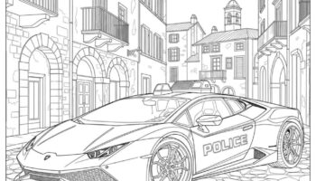 26 Lamborghini Coloring Pages Free PDF To Print Woo Coloring