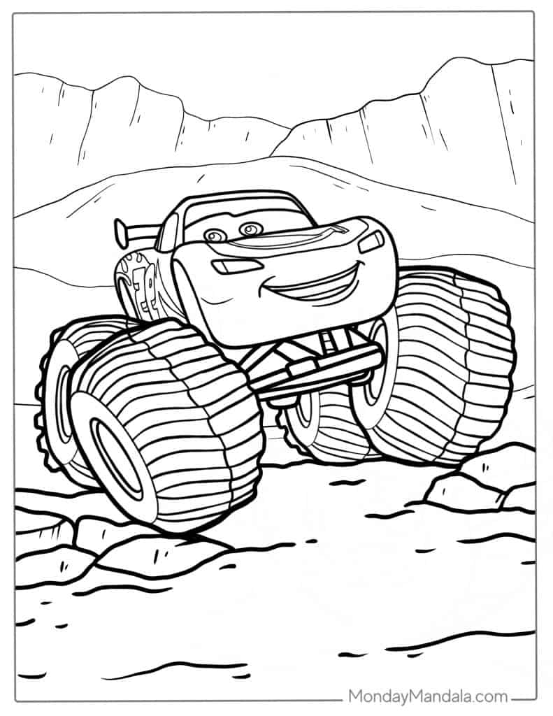 26 Lighting McQueen Coloring Pages Free PDF Printables  26 Lighting McQueen Coloring Pages Free PDF Printables