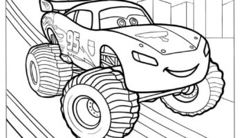 26 Lighting McQueen Coloring Pages Free PDF Printables 