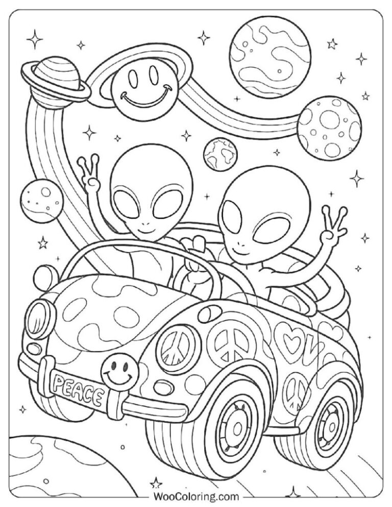 26 Lisa Frank Coloring Pages Free PDF To Print Woo Coloring