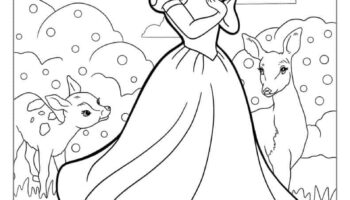 26 Snow White Coloring Pages Free PDF Printables 