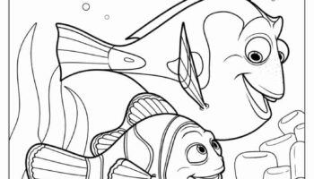 28 Finding Nemo Coloring Pages Free PDF Printables 