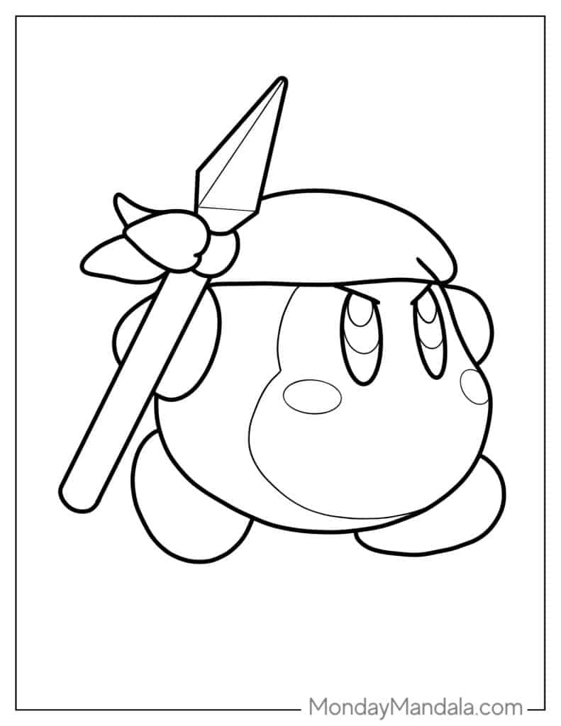 28 Kirby Coloring Pages Free PDF Printables 28 Kirby Coloring Pages Free PDF Printables