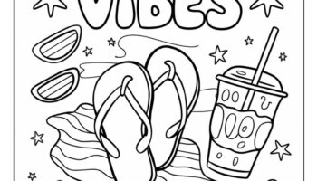 29 Summer Coloring Pages Smooth Draw