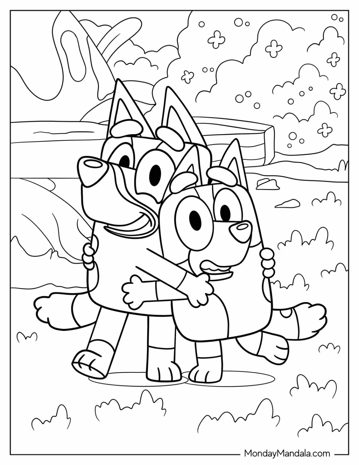 30 Cartoon Coloring Pages Free PDF Printables  30 Cartoon Coloring Pages Free PDF Printables
