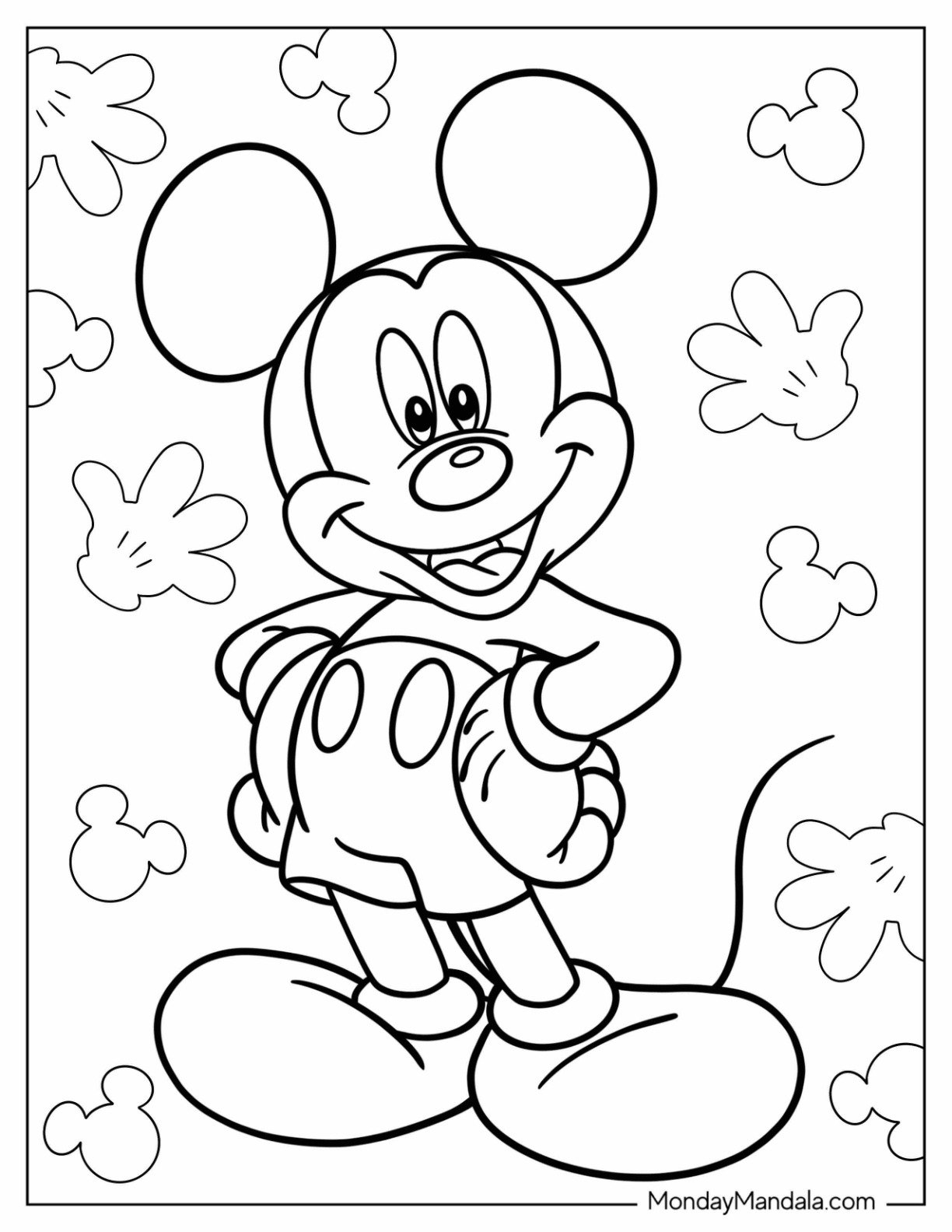 30 Cartoon Coloring Pages Free PDF Printables  30 Cartoon Coloring Pages Free PDF Printables