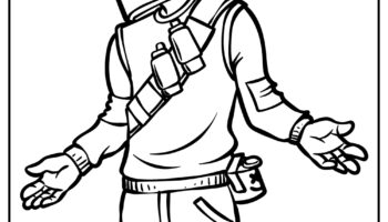 30 Fortnite Coloring Pages For Kids 100 Free Printables 