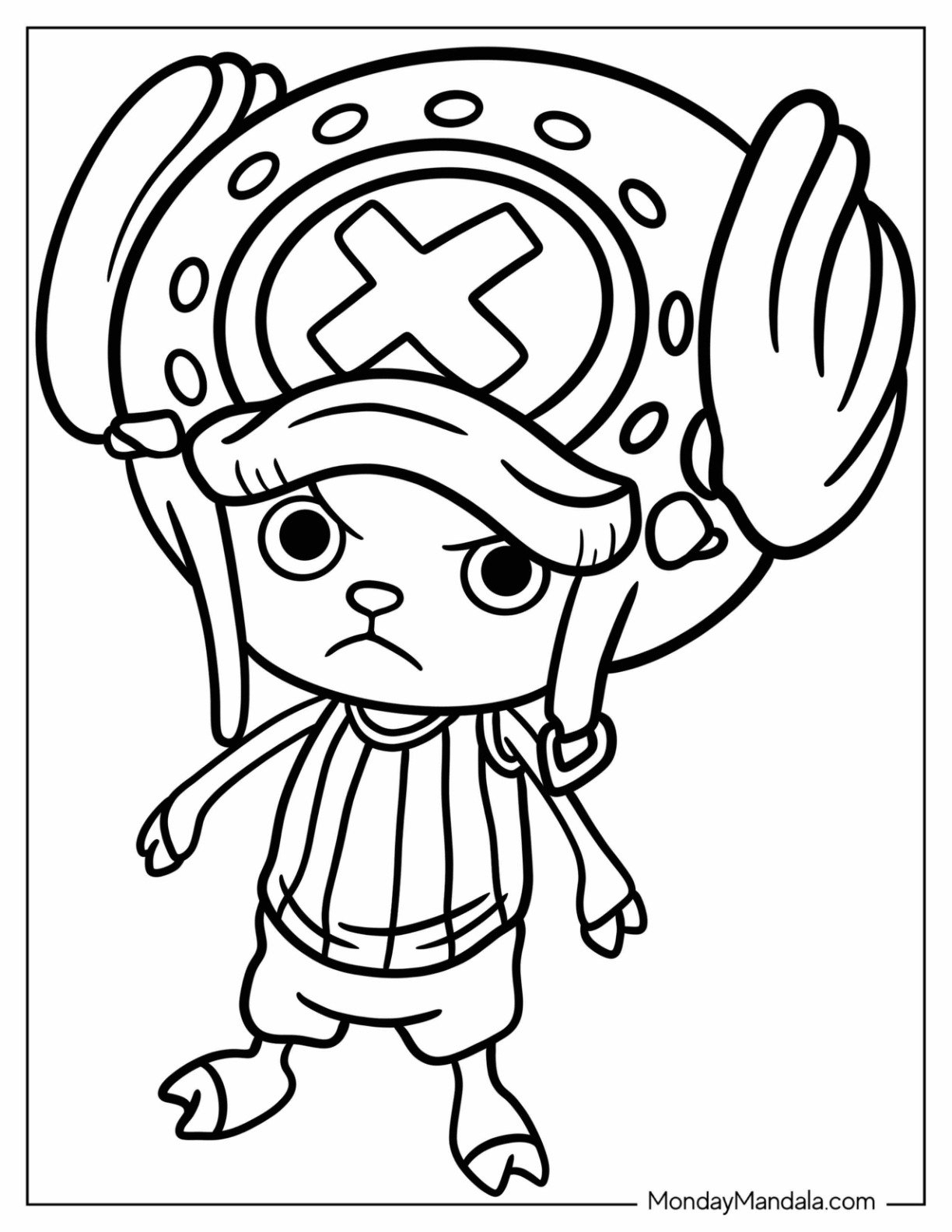 30 One Piece Coloring Pages Free PDF Printables 