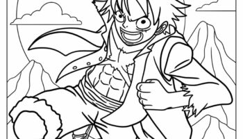 30 One Piece Coloring Pages Free PDF Printables 
