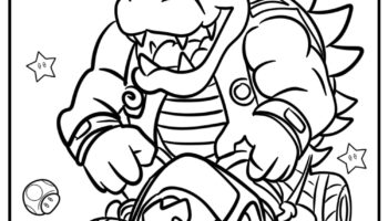 31 Bowser Coloring Pages 100 Free To Print 