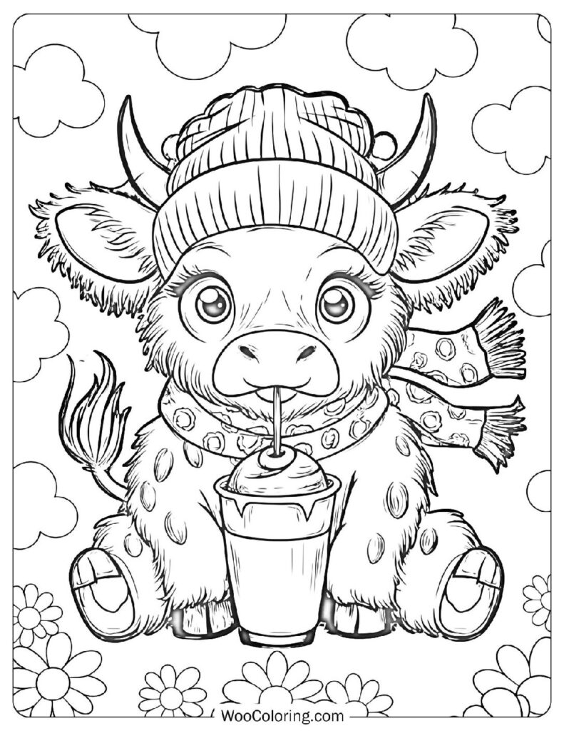 cow coloring pages