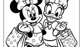 32 Minnie Mouse Coloring Pages Free Printables 